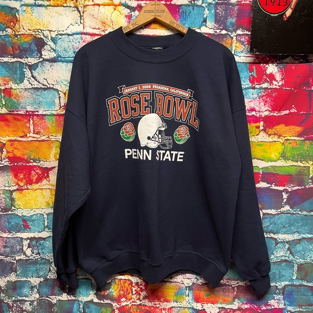 Penn State Rose Bowl navy crewneck sweatshirt 2009